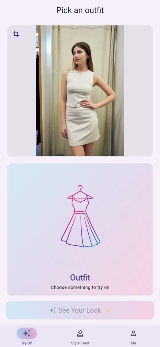 Upload your photo to Mirrofy